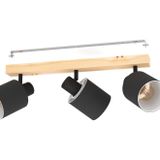 EGLO Deckenspot »BATALLAS«, Leuchtmittel E27  Leuchtmittel wechselbar-ohne Leuchtmittel, Deckenleuchte skandi, Deckenstrahler, Wohnzimmerlampe, Lampe Decke