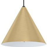 EGLO Narices Hanglamp - Zwart/Goud - E27 - Ø 22 cm