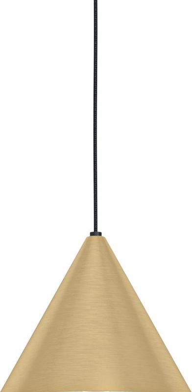 EGLO Narices Hanglamp - Zwart/Goud - E27 - Ø 22 cm