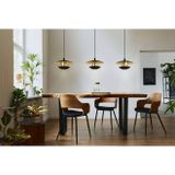 EGLO - Nuvano - Hanglamp - Zwart/Goud - Staal