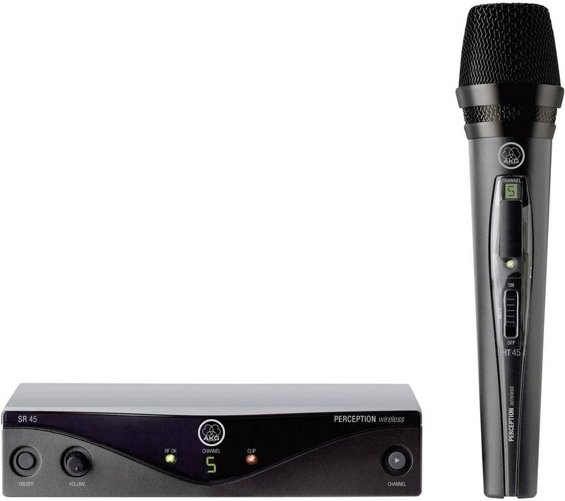 AKG PW45 draadloze microfoon + zender