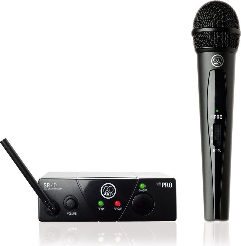 AKG WMS40Mini Vocal Set ISM3 Draadloze microfoonset Zendmethode:Radiografisch Draadloos Radiografisch