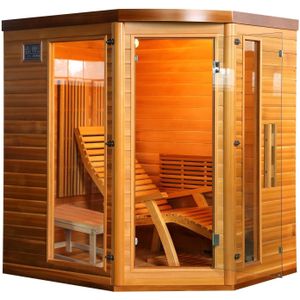 Infrarood Sauna Optimal 174x138 cm 1950W 2 Persoons Sanotechnik