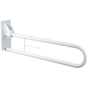 Badstuber - Safety Toilet Beugel - Wit - Opklapbaar - Max 100kg Draagkracht