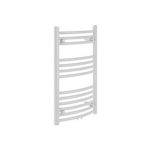 Badstuber Bari gebogen design radiator 80x60cm wit