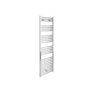 Badstuber Bari handdoek radiator 160x60cm chroom midden-aansluiting