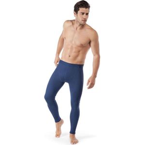 Skiny Lange onderbroek  blauw