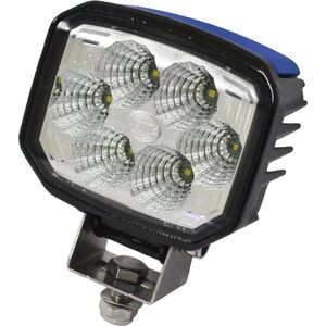 Hella - LED Werklicht - Aluminium - Zwart/Blauw - IP6K9K