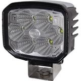 Hella - LED Werklicht - Zwart/Grijs - Aluminiumbehuizing