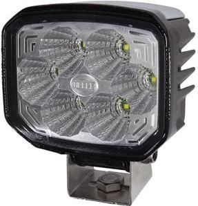 Hella - LED Werklicht - Zwart/Grijs - Aluminiumbehuizing
