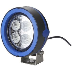Hella - LED Werklicht - Zwart/Blauw - Aluminiumbehuizing - 800 Lumen