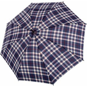 Paraplu Golf Flex Blauw Ecru - Fiberglass - Dsn 116 cm - Lengte 95 cm - Doppler