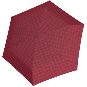 Opvouwbare Paraplu Havanna Denver Rood - Fiberglass - Dsn 90 cm - Opgevouwen 23 cm - Doppler