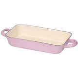 Riess - 0049-006 - Koekenpan - Pastelroze - Rechthoekig - 25,5 x 16,5 cm