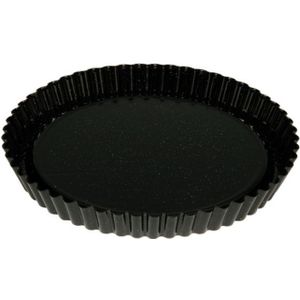 Taartbodem rond - emaille - 30 cm  - Taartvorm