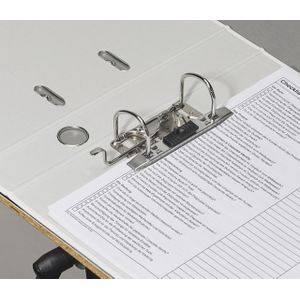 DONAU Klassik Ordner weiß Karton 5,0 cm DIN A4