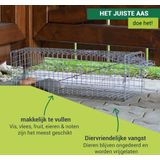 Marter- en wildval 60 x 18 x 18 cm voor buiten