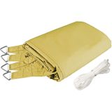 Windhager Sonnensegel »Cannes Quadrat«, 5x5m, gelb