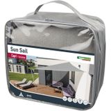 Sonnensegel Capri 5x5x5m grau Sonnenschutz UV-Schutz 50+ Sonnendach - Windhager