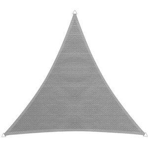 Zonnescherm - Driehoekig - HDPE - Lichtgrijs - UV-bescherming