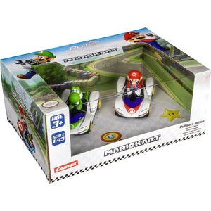 Pull & Speed - Mario Kart - Twinpack - P-Wing - Raceauto - Voor Jongens en Meisjes - 6 Jaar en Ouder