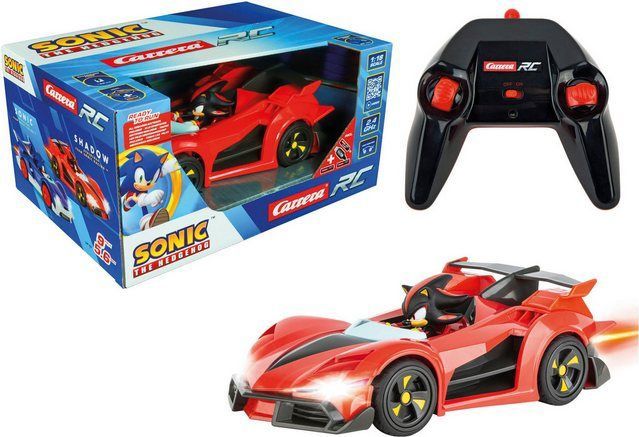 Carrera RC Auto Team Sonic Racing - Shadow - Performance Version - 2,4GHz RC Model Kant en Klaar