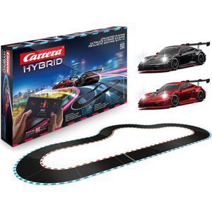 Carrera GO!!! Paw Patrol Ready Race Rescue Set, 2 slotcars incl. 2 handcontrollers met turbo-knop, inclusief Chase en Marshall, afstandlengte van 4,9 m met looping en rondeteller, schaal 1:43 : Carrera