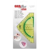 Aristo geodriehoek - GEOflex - 14cm - flexibel - neon groen - AR-23009NG