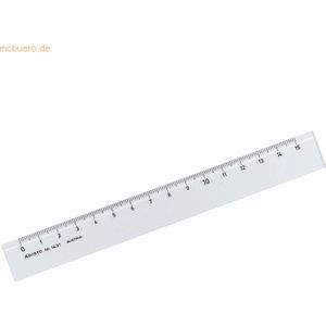 Aristo Lineal 15cm Acryl glasklar