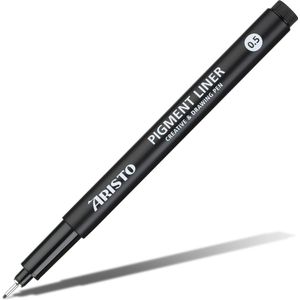 10 x Aristo Pigmentliner Geocollege 0,5mm schwarz
