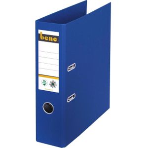 bene No.1 Ordner blau Karton 8,0 cm DIN A4