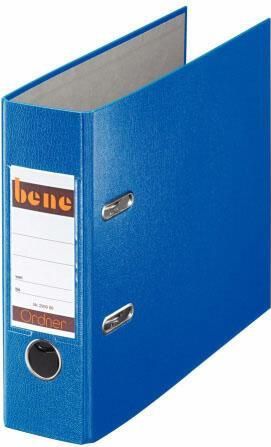 bene A5 Ordner blau Kunststoff 7,5 cm DIN A5 quer