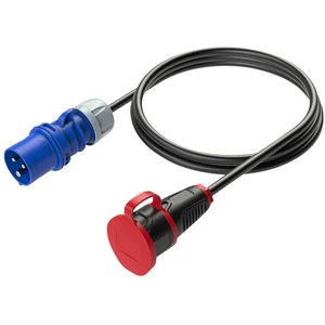 PCE CEE-Adapterkabel CEE/Steckdose, 0,8 m, IP44