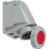 PCE - CEE 5P Opbouw WCD - Rood - IP67 - 63A - 400V