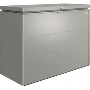 Opbergkast - HighBoard - Gr. 160 - Biohort - Dubbele Deur - Handvat en Slot