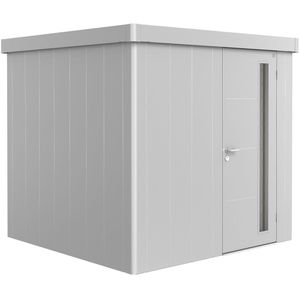Biohort | Berging Neo 2B | Enkele Deur | Zilver-Metallic