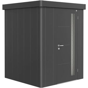 Biohort | Berging Neo 1A | Enkele Deur | Donkergrijs-Metallic