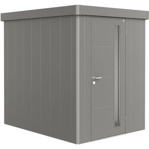 Biohort Tuinhuis Neo Gr2 Enkele Deur Kwartsgrijs 180x236cm
