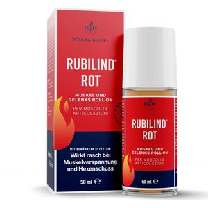 Rubilind - Spierbalsem - Rood - Thermische Gel met Capsaïcine