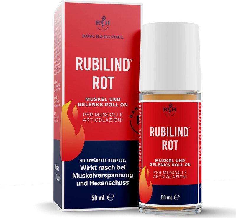 RUBILIND Rot Roll-on voor spieren en gewrichten 50ml