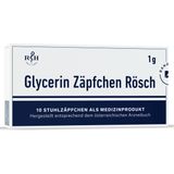 Rösch & Handel Glycerine Zetpillen 1 gr. - 10 stuks verpakking