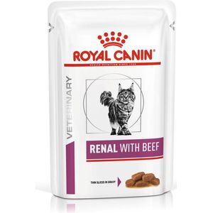 Royal Canin Veterinary Feline Renal in Soße - Rind (12 x 85 g)