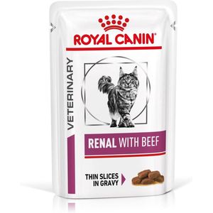 Royal Canin Veterinary Renal met rund natvoer kat