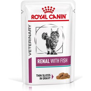 Royal Canin Cat Renal Fish Pouch Wet 12x85g