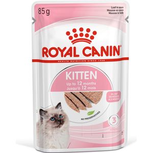 24x85g Kitten Mousse Royal Canin Kattenvoer