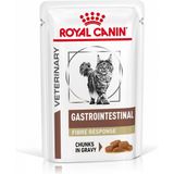 12x 85g Royal Canin Veterinary Feline Gastrointestinal Fiber Response in Soße Katzenfutter nass