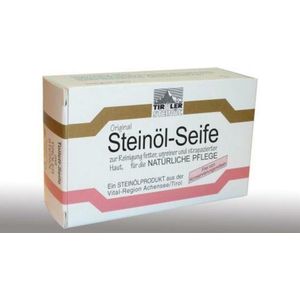 Tiroler - Steinöl Zeep - 100 gram - Geschikt voor Vette en Onzuivere Huid