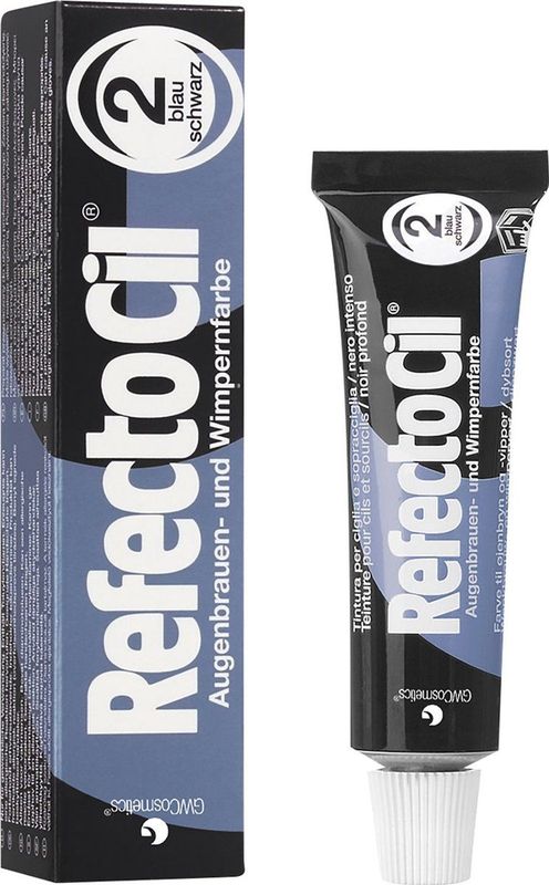 RefectoCil - Eyelash And Eyebrow Tint - 2 Blue Black - 15 ml