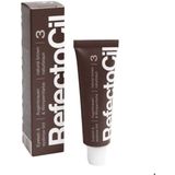 RefectoCil - Eyelash And Eyebrow Tint - 3 Natural Brown - 15 ml