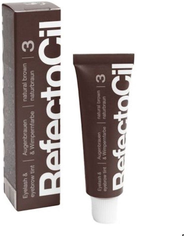 RefectoCil - Eyelash And Eyebrow Tint - 3 Natural Brown - 15 ml